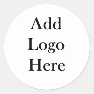 Adesivo Adicione seu logotipo a isto