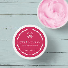 Adesivo Adicione seu logotipo Cores personalizadas clássic