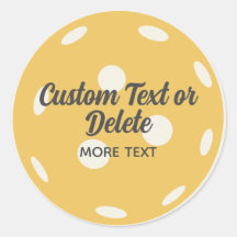 Adicione Seu Texto Personalizado à Pickleball Lara