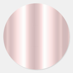 Adesivo Adicione Seu Texto Upload Logo Rosa Dourado Estilo