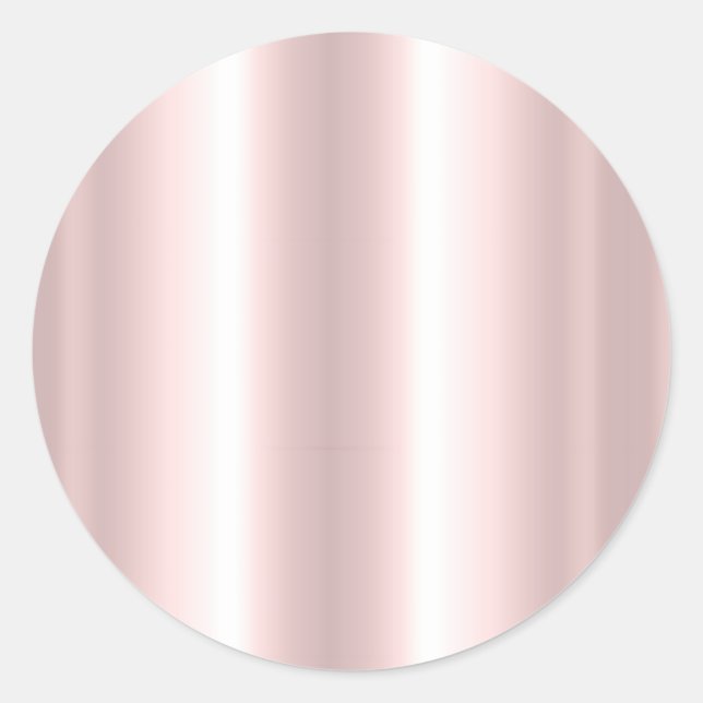 Adesivo Adicione Seu Texto Upload Logo Rosa Dourado Estilo (Frente)