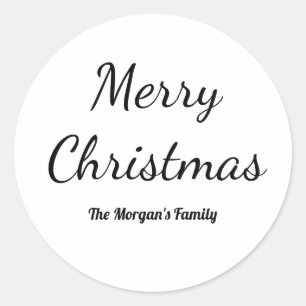Adesivo adicione sua foto texto natal feliz feriado
