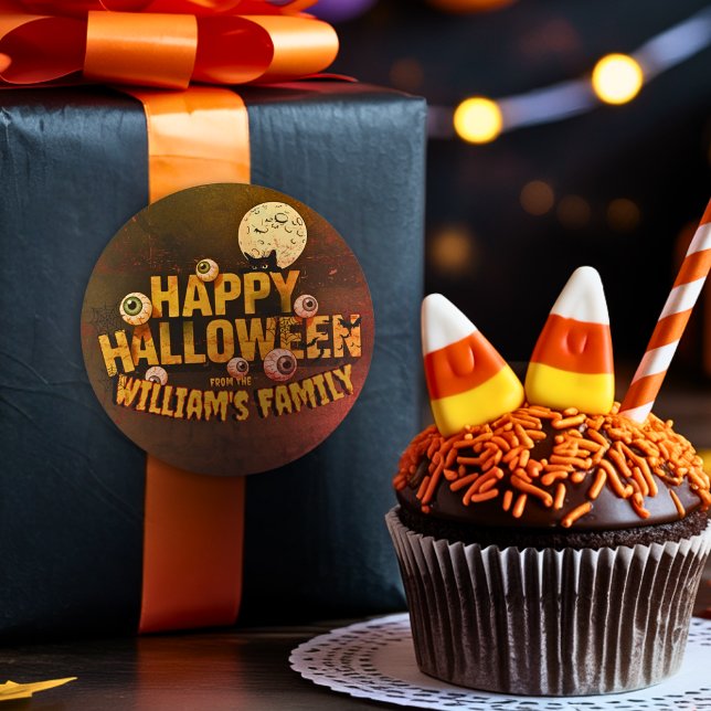 Adesivo Adicione Suas Próprias Palavras Monstro Personaliz (Criador carregado)