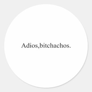 Adesivo Adios Achos Funny Cinco de Mayo