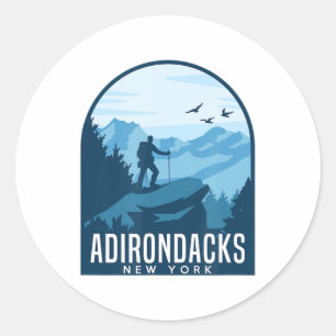 Adesivo Adirondack Mountain Escalando Ad