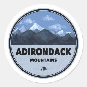 Adesivo Adirondack Mountain New York Camping