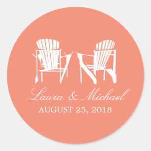 Adesivo Adirondack preside   que Wedding