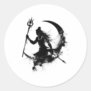 Adesivo Adiyogi Senhor Shiva Maha Shivratri Hindu Mahadev 