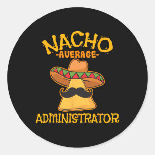 Adesivo Administrador Médio de Nacho Cinco de Mayo