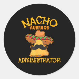 Adesivo Administrador Médio de Nacho Cinco de Mayo