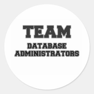 Adesivo Administradores de base de dados da equipe