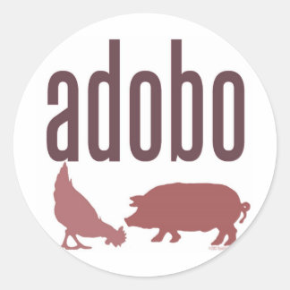 Adesivo Adobo: Frango e Porco