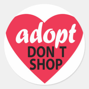Adesivo Adopt não compra