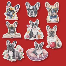 Adesivo Adorable French Bulldog Collection 