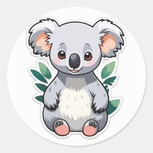 Adesivo Adorable Koala Sticker - Ícone Australiano Fofinho
