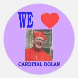 ADESIVO ADORAMOS O DOLAN CARDINAL
