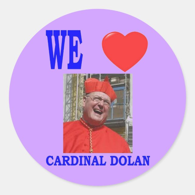 ADESIVO ADORAMOS O DOLAN CARDINAL (Frente)