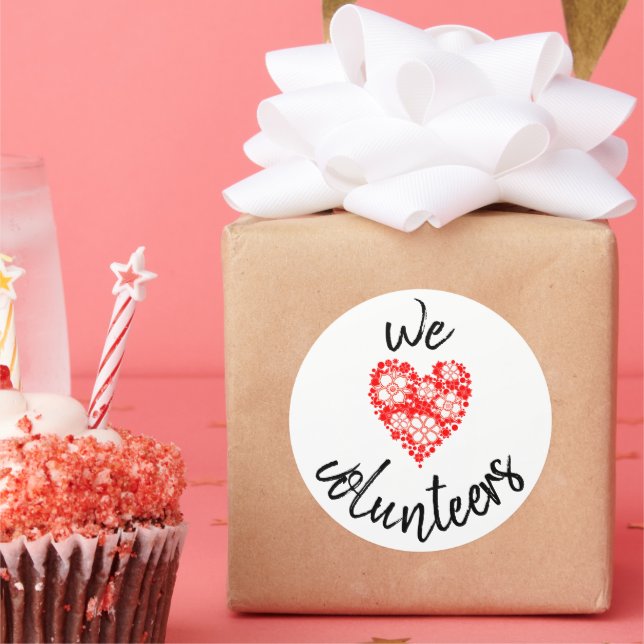 Adesivo Adoramos Vinhetas Voluntários (Festa)