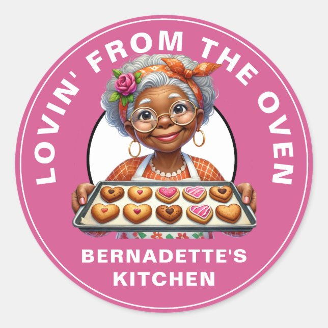 Adesivo Adorando do Forno (Frente)