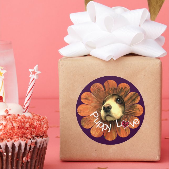 Adesivo Adormecida, saindo da flor (Festa)