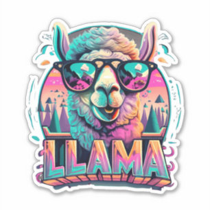 Adesivo Adorne seus pertences com decais de Llama Vinyl