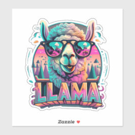 Adesivo Adorne seus pertences com decais de Llama Vinyl