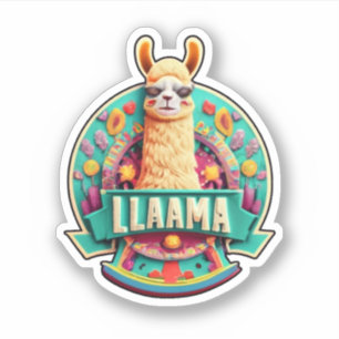 Adesivo Adorne seus pertences com decais de Llama Vinyl