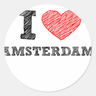 Adesivo Adoro Amsterdã