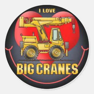 Adesivo Adoro Big Cranes Kids Sticker