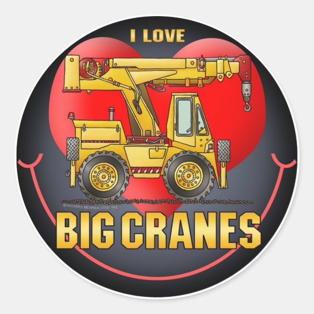 Adesivo Adoro Big Cranes Kids Sticker (Frente)