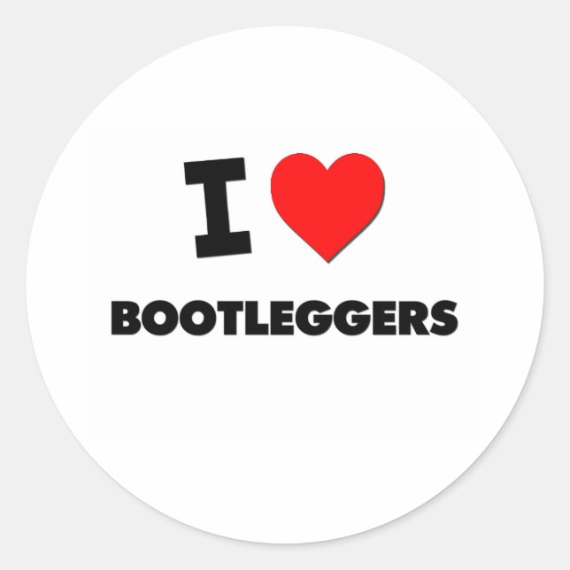 Adesivo Adoro Bootlegers (Frente)