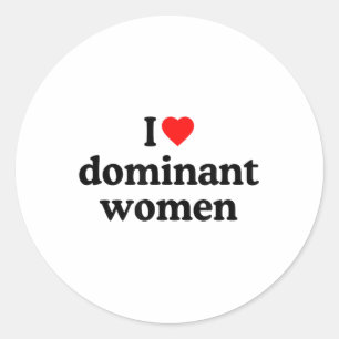 Adesivo Adoro Camisa De Mulheres Dominantes - Coração, Dom