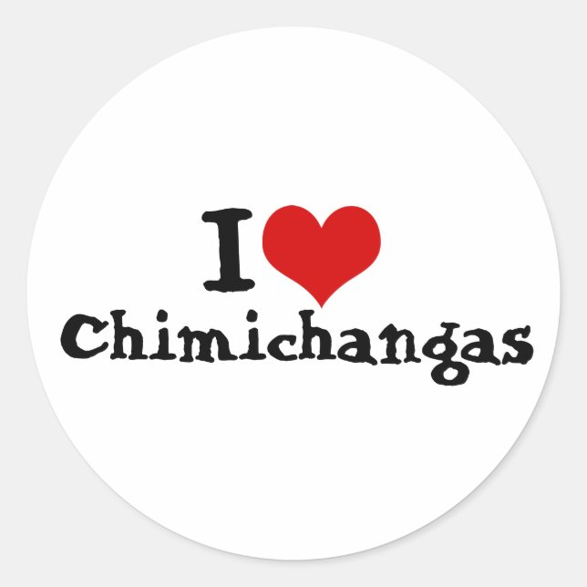 Adesivo Adoro Chimichangas Sticker (Frente)
