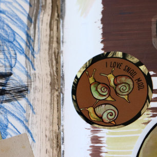 Adesivo Adoro Correio