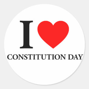Adesivo Adoro Dia da Constituição
