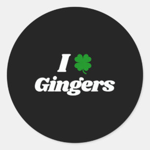 Adesivo Adoro Gingers Clover Shamrock Rua.
