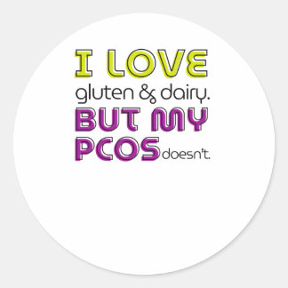 Adesivo Adoro Glúten e Leite, mas os meus Pcos não ficam