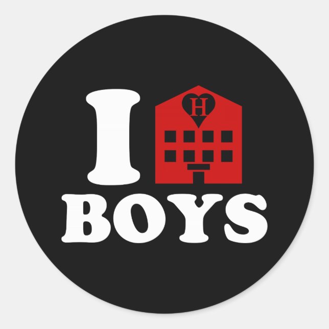 Adesivo Adoro Hotel Boys (Frente)