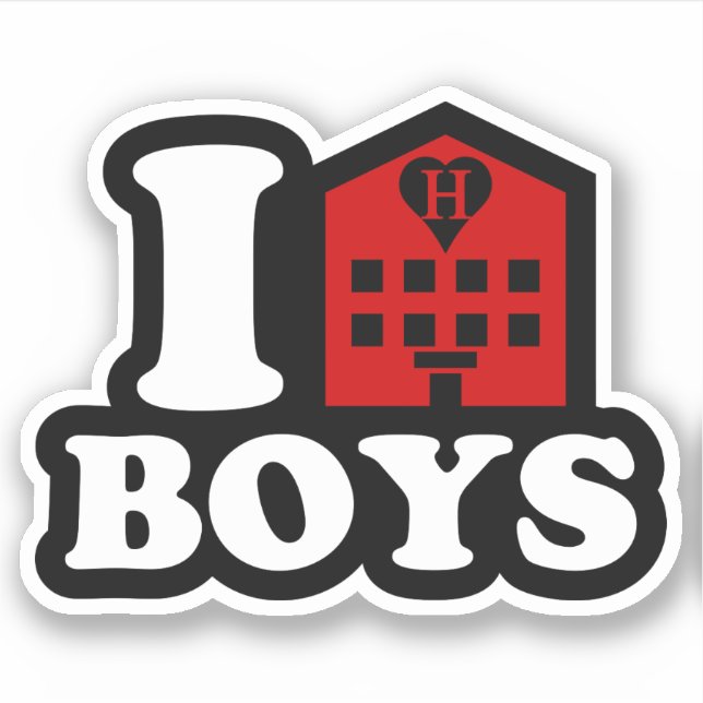 Adesivo Adoro Hotel Boys (Frente)