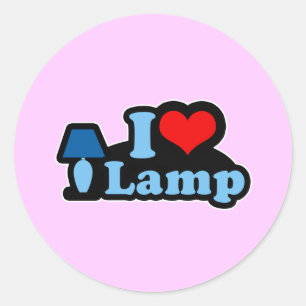 Adesivo Adoro lâmpada