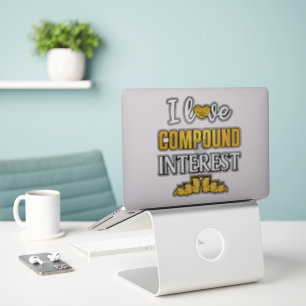 Adesivo Adoro o interesse do composto Vinyl Sticker
