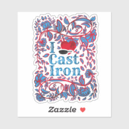 Adesivo Adoro Pau Floral de Ferro