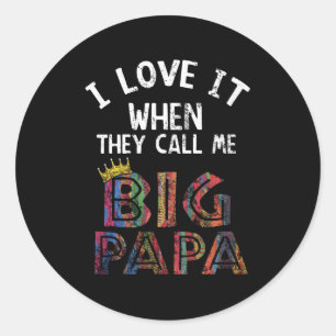 Adesivo Adoro Quando Me Chamas De Gig Papa Shirt Hip Hop