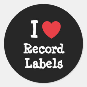 Adesivo Adoro Record Labels personalizados personalizados