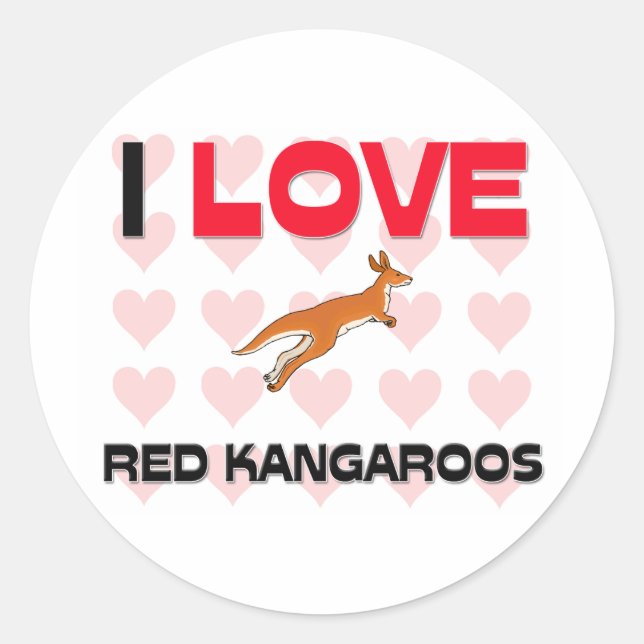 Adesivo Adoro Red Kangaroos (Frente)