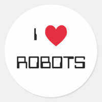 Adoro Robots Stickers