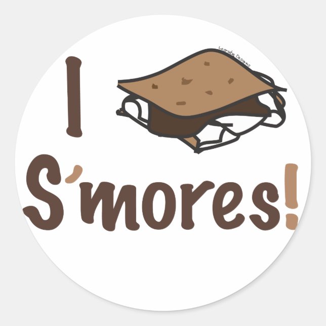 Adesivo Adoro S'mores (Frente)