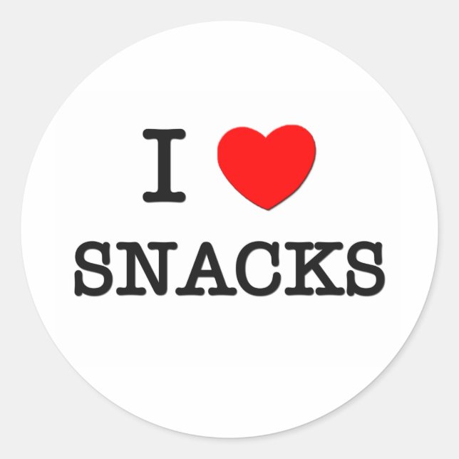 Adesivo Adoro SNACKS ( comida ) (Frente)