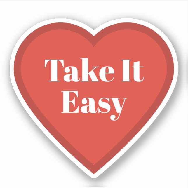 Adesivo Adquirindo com o Coração - Sticker Relatable (Frente)