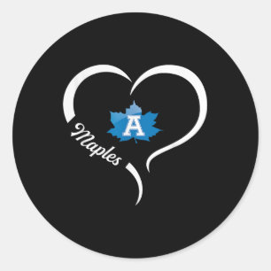 Adesivo Adrian Maples Logotipo Half Heart Slogan Hs